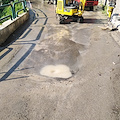 Ferragosto senz’acqua a Ravello: nuova grossa perdita alla condotta di Via Zia Marta [FOTO]