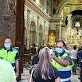 Festa Patronale a Cava de' Tirreni: Protezione Civile in azione per garantire distanziamento 