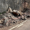 Frana a Nocelle, Su Per Positano: «Cumuli di pietre e detriti ammassati da gennaio» 