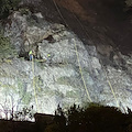 Frana Vietri-Salerno, si lavora senza sosta anche di notte [FOTO]