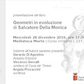 'Geometri in evoluzione': mercoledì 28 al Marte di Cava de' Tirreni la presentazione del libro di Salvatore Della Monica