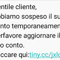 Gli errori grammaticali sono frequenti nelle mail false, un chiaro indizio sull'inaffidabilità del messaggio