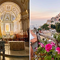 Good Morning Positano. Oggi la Chiesa Cristiana festeggia la Solennità dell’Assunzione della beata Vergine Maria: cielo sereno 