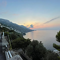 Good Morning Positano. Oggi la Chiesa Cristiana festeggia Santo Stefano, re d’Ungheria: cielo sereno 