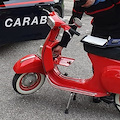 I Carabinieri ritrovano una Vespa rubata ad un adolescente dopo 28 anni