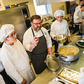 Il pranzo di Natale all'Alberghiero di Maiori: da studenti prova di estro e passione [FOTO]