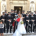 Il “sì” del capitano Roberto Martina, in Salento sposa la sua Ilaria [FOTO]