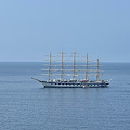 In Costa d'Amalfi arriva il Royal Clipper, uno tra i velieri più grandi al mondo / FOTO 