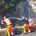  Incendio a Conca dei Marini, provvidenziale intervento Millenium Costa d’Amalfi [FOTO-VIDEO]