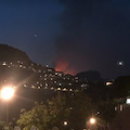 Incendio da Tramonti a Ravello, fiamme a Montalto [FOTO]