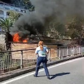 Incendio in abitazione a Positano: estinto in tempi record