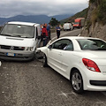 Incidente a Capo d'Orso: frontale tra due auto. Traffico in tilt /FOTO