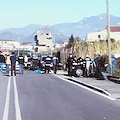 Incidente a Cava de' Tirreni, auto contro moto: c'è una vittima 