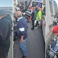 Incidente a Cetara, motociclista in ospedale /foto