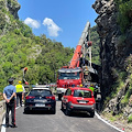 Incidente a Ravello, dopo operazioni di rimozione del bus riapre la strada provinciale 75