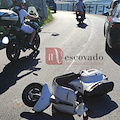 Incidente al semaforo tra Maiori e Minori, conducente Vespa in ospedale