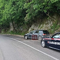 Incidente sulla Ravello - Chiunzi. Auto si ribalta, illeso il conducente /foto