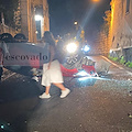 Incidente sulla Statale 163 a Positano: giovani illesi dopo il ribaltamento della loro auto /foto