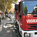 Intervento dei Vigili del Fuoco per la messa in sicurezza a Torrione