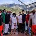 Isabella Ferrari si vaccina al presidio della Costa d'Amalfi [FOTO]