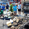 Ischia, ripuliti fondali e scogliere con l'Operazione Sant'Anna: diminuiscono i rifiuti nella Baia 