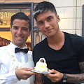 Joaquín Correa: per l'attaccante della Lazio sosta di gusto al Bar Francese di Amalfi [FOTO]