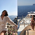 Kylie Jenner l'influencer più ricca al mondo è da sempre innamorata di Positano /foto