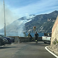 La Costiera ostaggio dei piromani: a Maiori tentano di appiccare il fuoco anche a Cannaverde [FOTO e VIDEO]