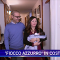 La famiglia Marcone con il piccolo Alessandro a "La vita in diretta"