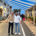 La febbre azzurra arriva anche a Positano /foto