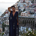 La it-girl Eleonora Petrella si rilassa a Positano