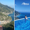 «La mia vacanza ideale è qui a Ravello». L'attrice Claudia Gerini si racconta dall'Infinity Pool dell'Hotel Caruso