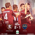 La Salernitana regola il Latina, zona play-off a -2