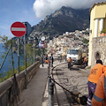 Lavori “in notturna” sull’Amalfitana, dal 2 maggio manutenzione su strada da Positano ad Amalfi 