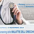 Le Domeniche della Salute, il 9 novembre lo screening delle malattie dell'orecchio