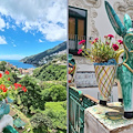 Lo chef Hirohiko Shoda in provincia di Salerno per lavoro, ne approfitta per visitare la Costa d'Amalfi /FOTO 