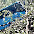 Lunigiana, bus di studenti finisce in una scarpata: diversi feriti, alcuni sono gravi 