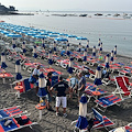 Maiori, la tartaruga "Caretta caretta" ce l'ha fatta. Deposte le uova in spiaggia al Magic Bagni /foto