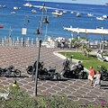 Maiori: "raduno" di Harley Davidson sul lungomare, intervengono i vigili