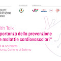 Malattie cardiovascolari: il 14 novembre al Comune di Salerno “health talk” sulle nuove frontiere diagnostiche e terapeutiche 