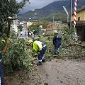 Maltempo, disagi a Cava: cimitero e parchi chiusi, rami bloccano passaggio sulla strada di Santa Lucia 