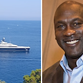 Michael Jordan in Costa d'Amalfi, la leggenda Nba a bordo dello yacht di lusso M'Brace