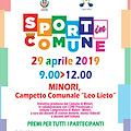 Minori aderisce a iniziativa "Sport in Comune"