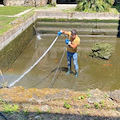 Minori, svuotata e sanificata vasca della Villa Romana in attesa dei lavori di restauro