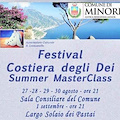  Musica: tra Minori, Maiori e Atrani la “Costiera degli Dei Summer MasterClass”