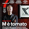 Mussolini atto II: la copertina di «7» del CorSera saluta il "ritorno" di Antonio Scurati