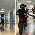 Napoli, gli Stuntman Vesuvio Motor Show tra i bambini dell'ospedale pediatrico Pausilipon