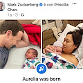 È nata Aurelia Zuckerberg, la terza figlia del fondatore di Facebook