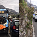 Navetta in panne manda il traffico in tilt a Montepertuso. Nel giro di 20 minuti è giunto bus sostitutivo