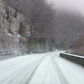 Neve in Costiera Amalfitana, attenzione su strade interne